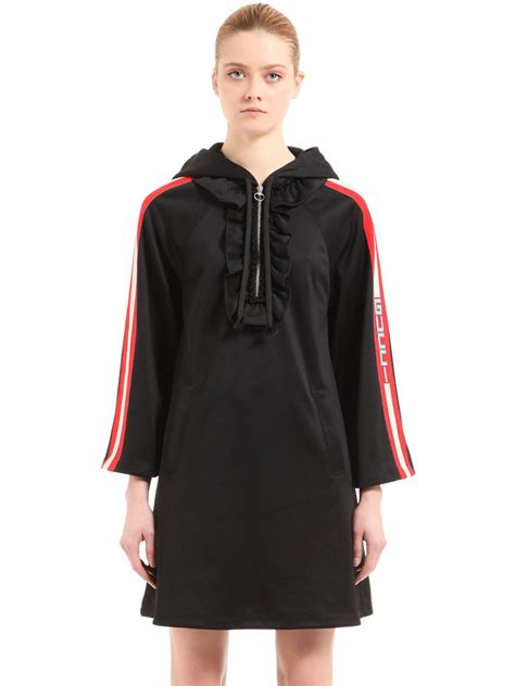 gucci hooded jersey dress|Gucci t shirt original.